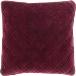 Unique Living | Kussen Nanne 45x45cm Tawny Port | Kussen Woonkamer Of Slaapkamer