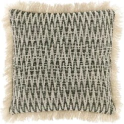 Unique Living - Kussen Zach 45x45cm Winter Green