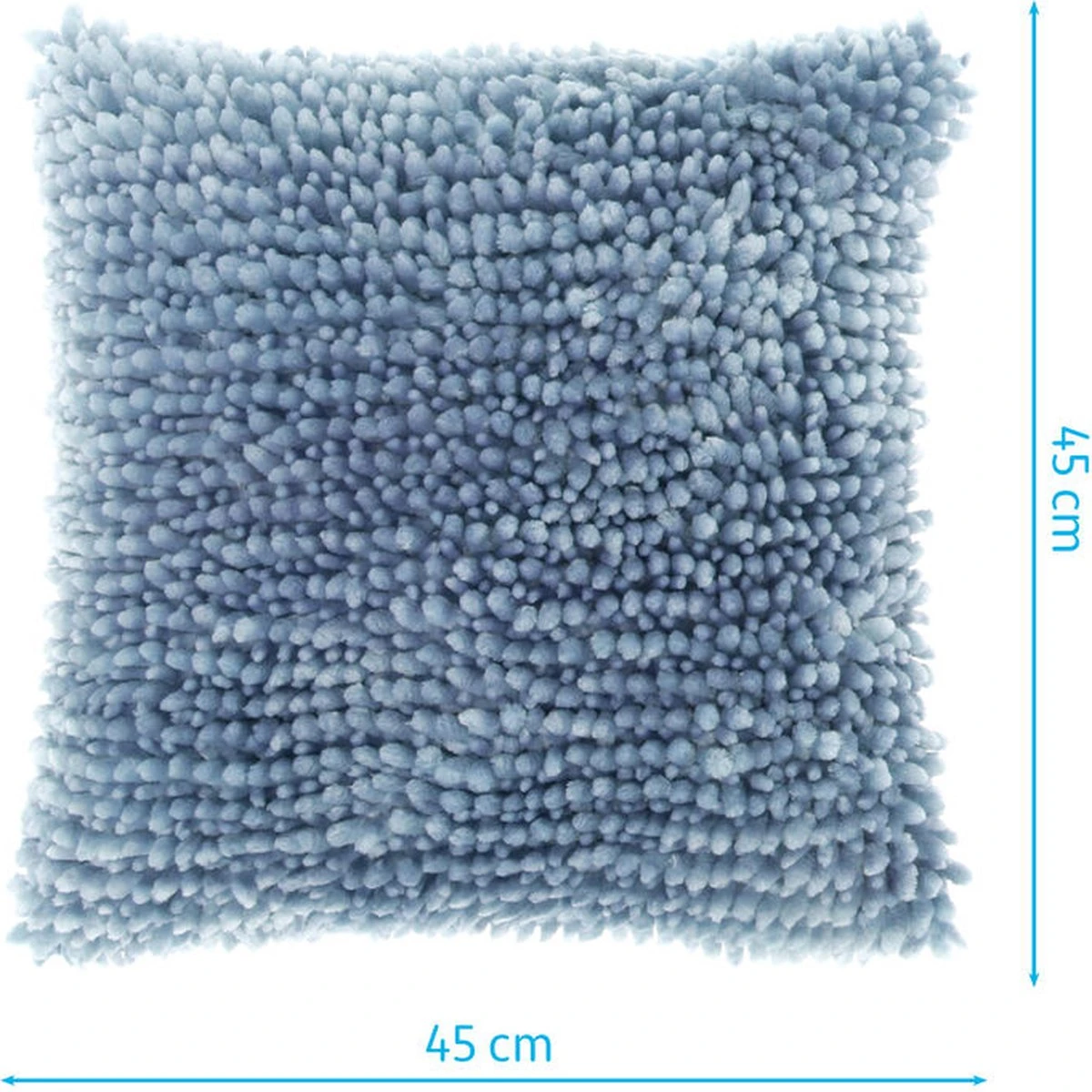 Unique Living | Kussen Max 45x45cm Purist Blue | Kussen Woonkamer Of Slaapkamer 2 Unique Living | Kussen Max 45x45cm Purist Blue | Kussen Woonkamer Of Slaapkamer - Afbeelding 2