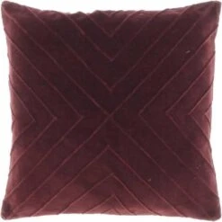 Unique Living | Kussen Silva 45x45cm Bloodstone | Kussen Woonkamer Of Slaapkamer