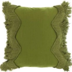 Unique Living - Kussen Fajah 45x45cm Olive Green