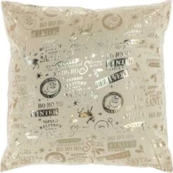 Unique Living - Kussen Santa Claus 45x45cm Ivory