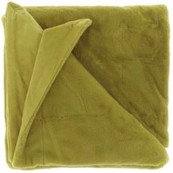 Unique Living - Plaid Klaas 150x200cm Moss Green