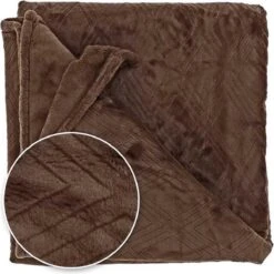 Unique Living | Plaid Auke 150x200cm Bison Brown