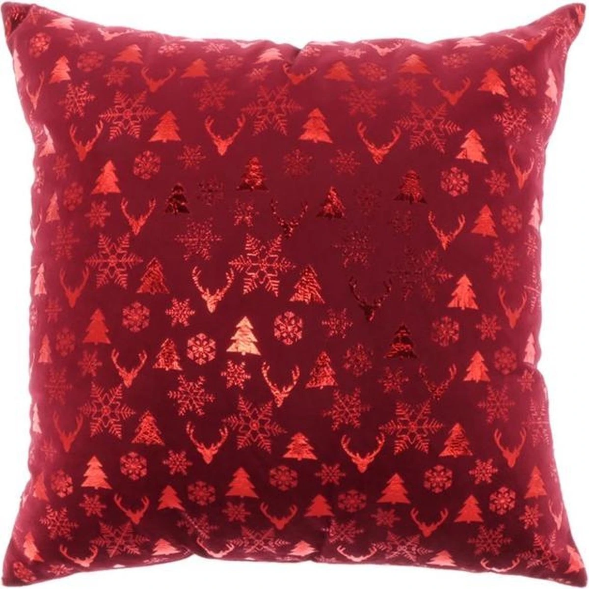 Unique Living | Kussen Bernt 45x45cm Red | Kussen Woonkamer Of Slaapkamer 1 Unique Living | Kussen Bernt 45x45cm Red | Kussen Woonkamer Of Slaapkamer