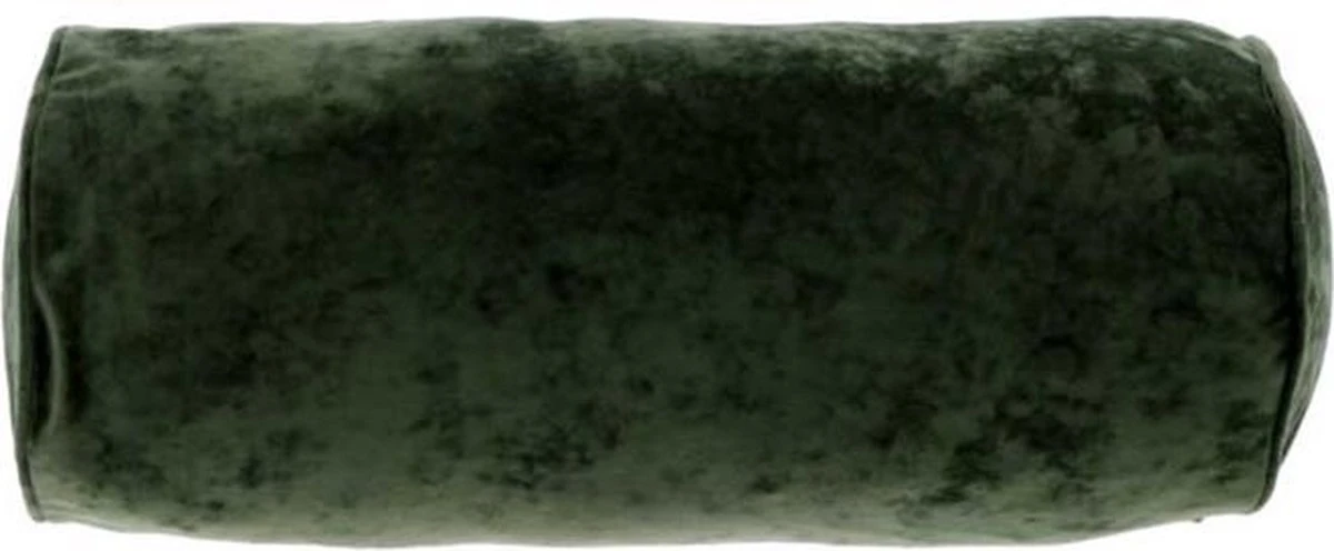 Unique Living | Kussen Tatum 20x45Øcm Dark Green | Kussen Woonkamer Of Slaapkamer