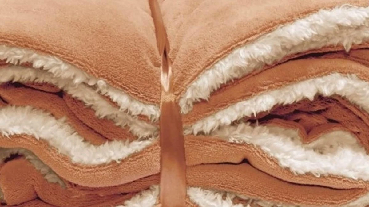 Unique Living Plaid Lars - 150x200 Cm - Sandstone 2 Unique Living Plaid Lars - 150x200 Cm - Sandstone - Afbeelding 2