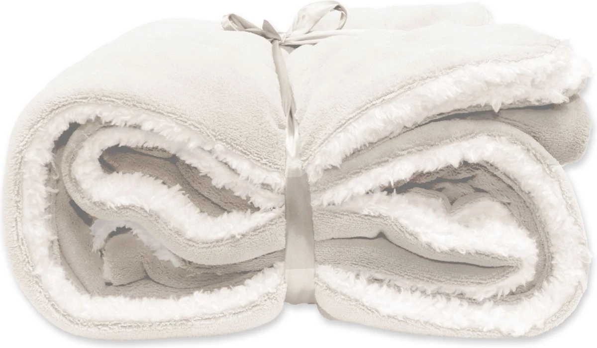 Plaid Lars Wit - Polyester Wit - 0x150x200cm (hxbxd) - Unique Living 1 Plaid Lars Wit - Polyester Wit - 0x150x200cm (hxbxd) - Unique Living