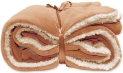 Unique Living Plaid Lars - 150x200 Cm - Sandstone