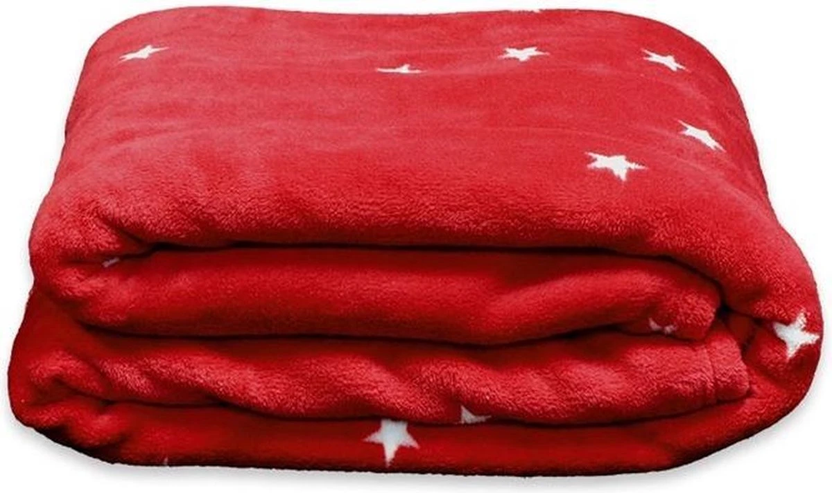 Unique Living Plaid Little Star - 150x200 - Red 2 Unique Living Plaid Little Star - 150x200 - Red - Afbeelding 2