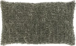 Unique Living Sierkussen Joey - Katoen - Groen - 60 X 40 Cm (BxH)