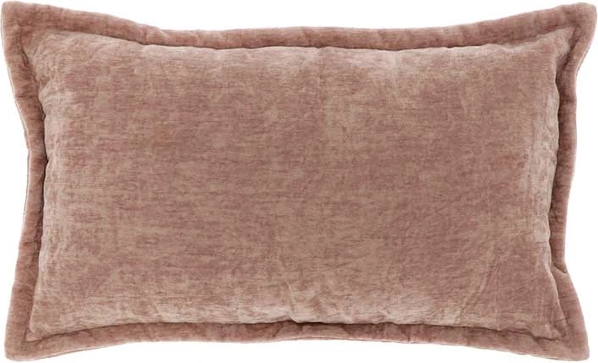 Unique Living - Kussen Viola 40x60cm Old Pink 1 Unique Living - Kussen Viola 40x60cm Old Pink