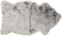 Unique Living Floormat Fake Fur - 60x100 Cm - Grijs