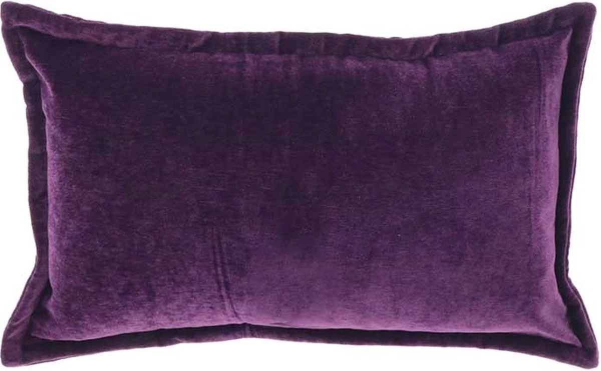 Unique Living - Kussen Viola 40x60cm Dark Purple 1 Unique Living - Kussen Viola 40x60cm Dark Purple