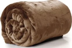 Unique Living - Enzo Plaid 130x180cm Coconut