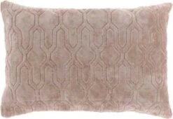 Unique Living | Kussen Rory 40x60cm Old Pink | Kussen Woonkamer Of Slaapkamer