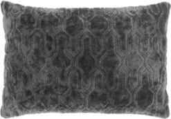 Unique Living | Kussen Rory 40x60cm Dark Grey | Kussen Woonkamer Of Slaapkamer