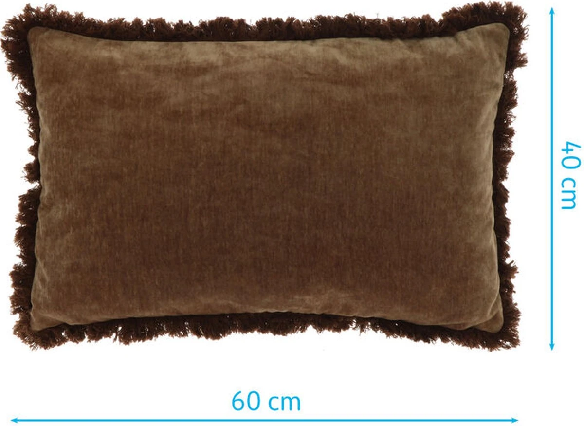 Unique Living - Kussen Mimmie 40x60cm Coconut 2 Unique Living - Kussen Mimmie 40x60cm Coconut - Afbeelding 2