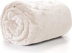 Unique Living - Enzo Plaid 130x180cm White Tint