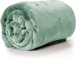 Unique Living - Enzo Plaid 130x180cm Surf Blue