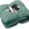 Unique Living Teddy - Fleece Plaid - 150x200 Cm - Mineral Blue