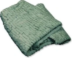 Unique Living Plaid Timor - 150x200 Cm - Mineral Blue