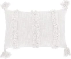 Unique Living - Kussen Palma 30x50cm White