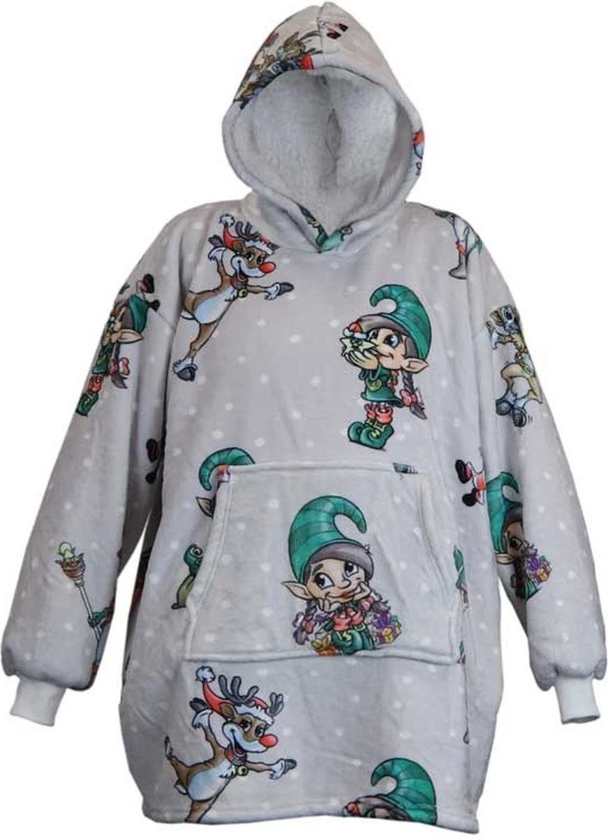 Unique Living - Oversized Xmas Hoodie - 70x50x87 - Natale 1 Unique Living - Oversized Xmas Hoodie - 70x50x87 - Natale