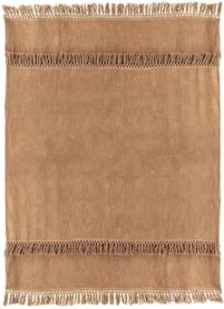 Unique Living - Plaid Saba 130x180cm Camel